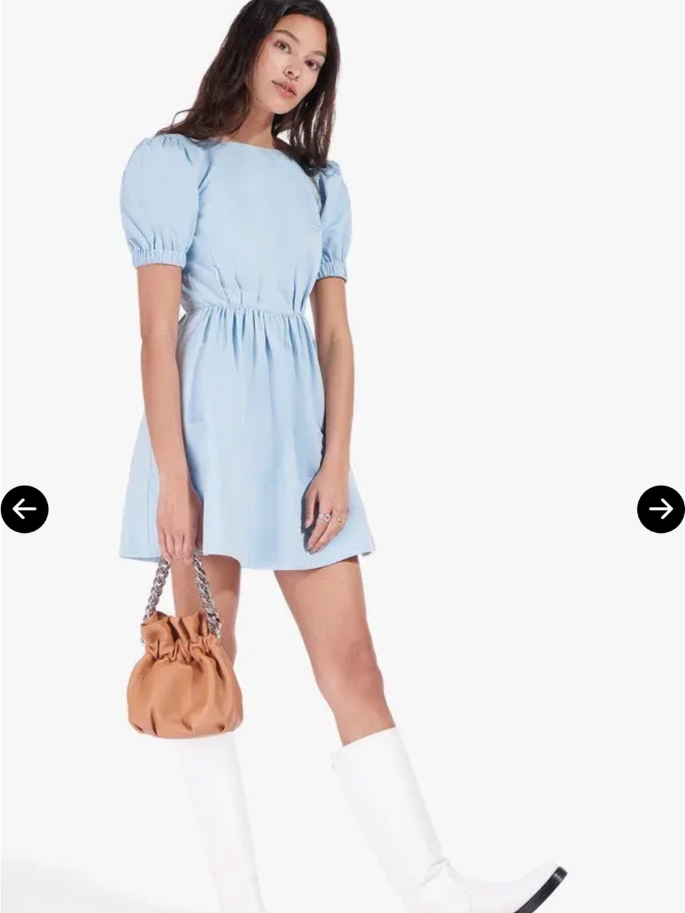 STAUD mini Alix dress/french (original price $325)